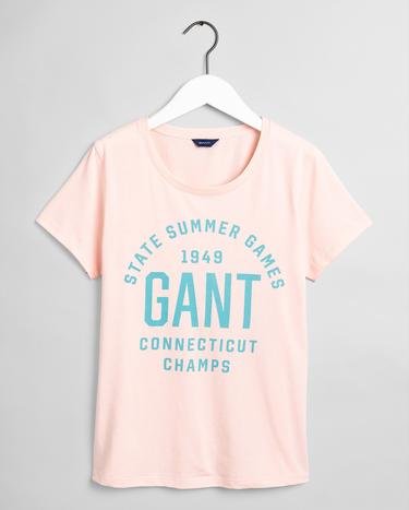 GANT Kadın Pembe Tshirt