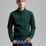GANT Erkek Yeşil Fermuarlı Sweatshirt