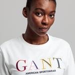 GANT Kadın Beyaz T-Shirt