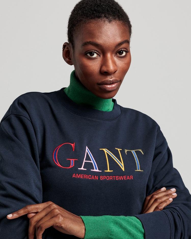 GANT Kadın Lacivert Sweatshirt