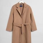 GANT Women's Solid Belted Coat