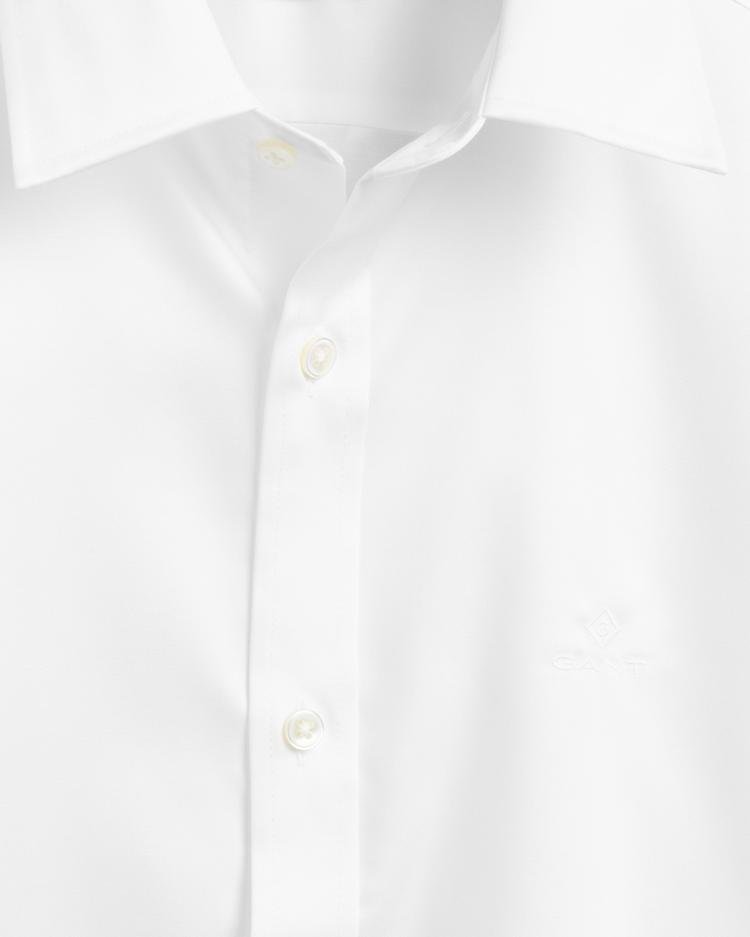 GANT Erkek Beyaz Slim Fit Gömlek
