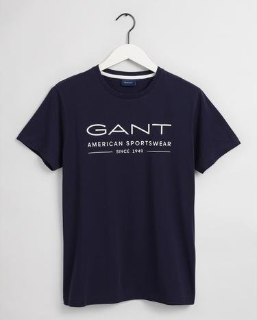 Gant Erkek Lacivert T-Shirt