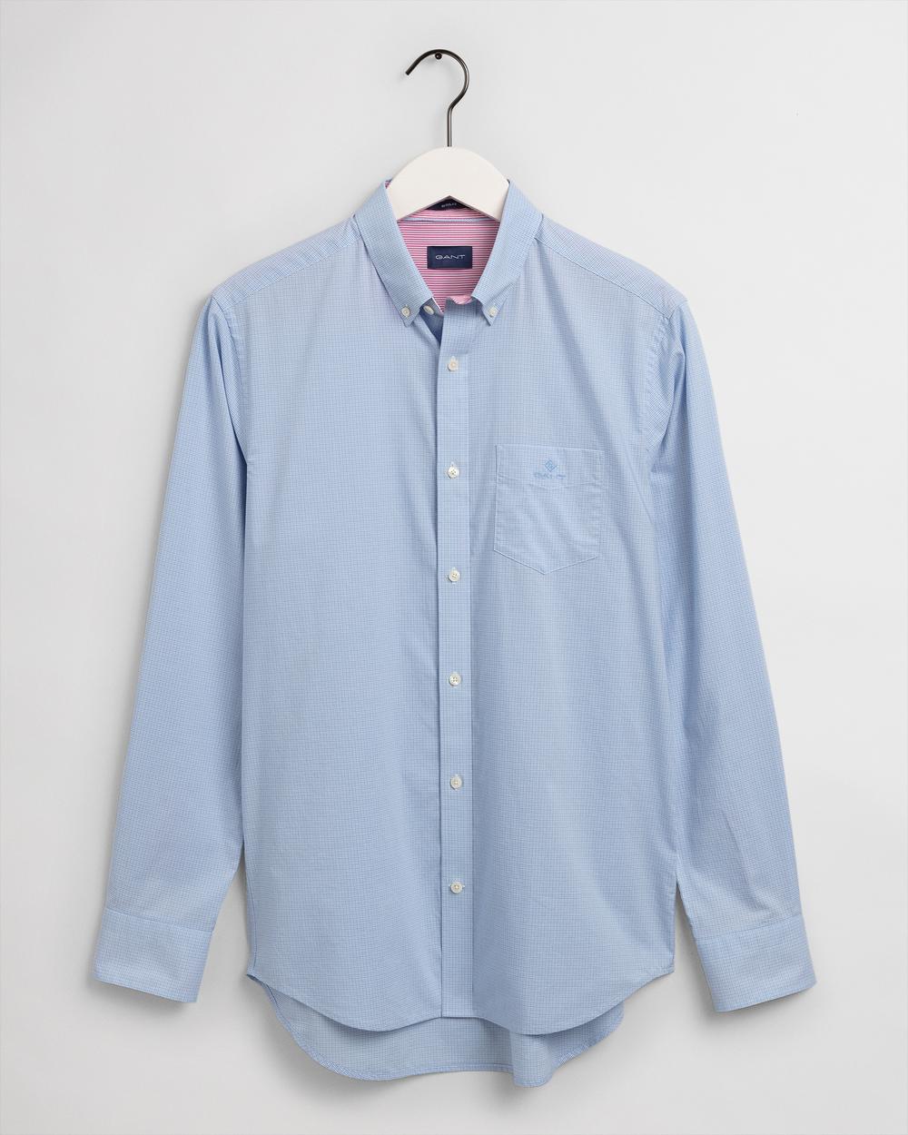 Gant Erkek Mavi Regular Fit Gömlek