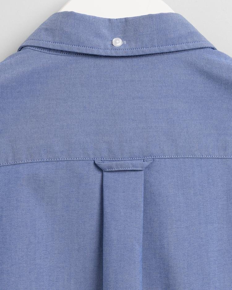 Gant Erkek Mavi Regular Fit Tech Prep Gömlek