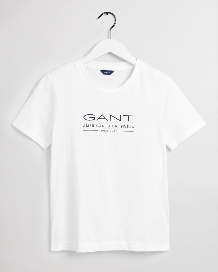 Gant Kadın Beyaz T-Shirt