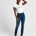GANT Kadın Mavi Skinny Jean Pantolon