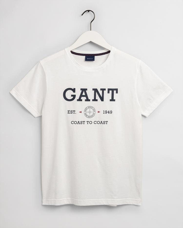 Gant Erkek Krem T-Shirt