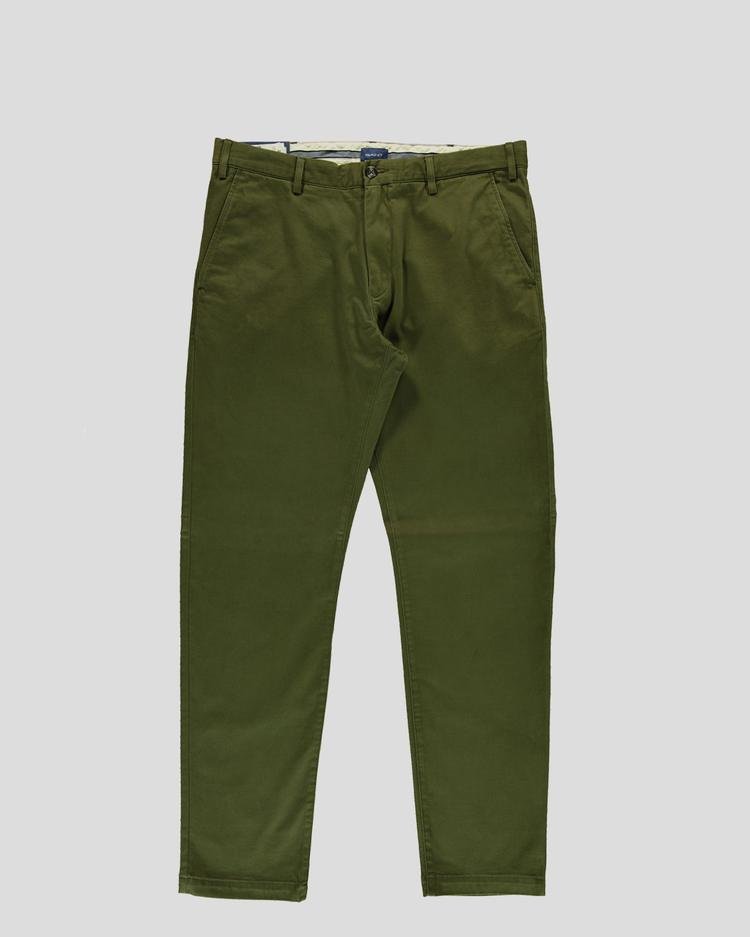 GANT Erkek Yeşil Pantolon