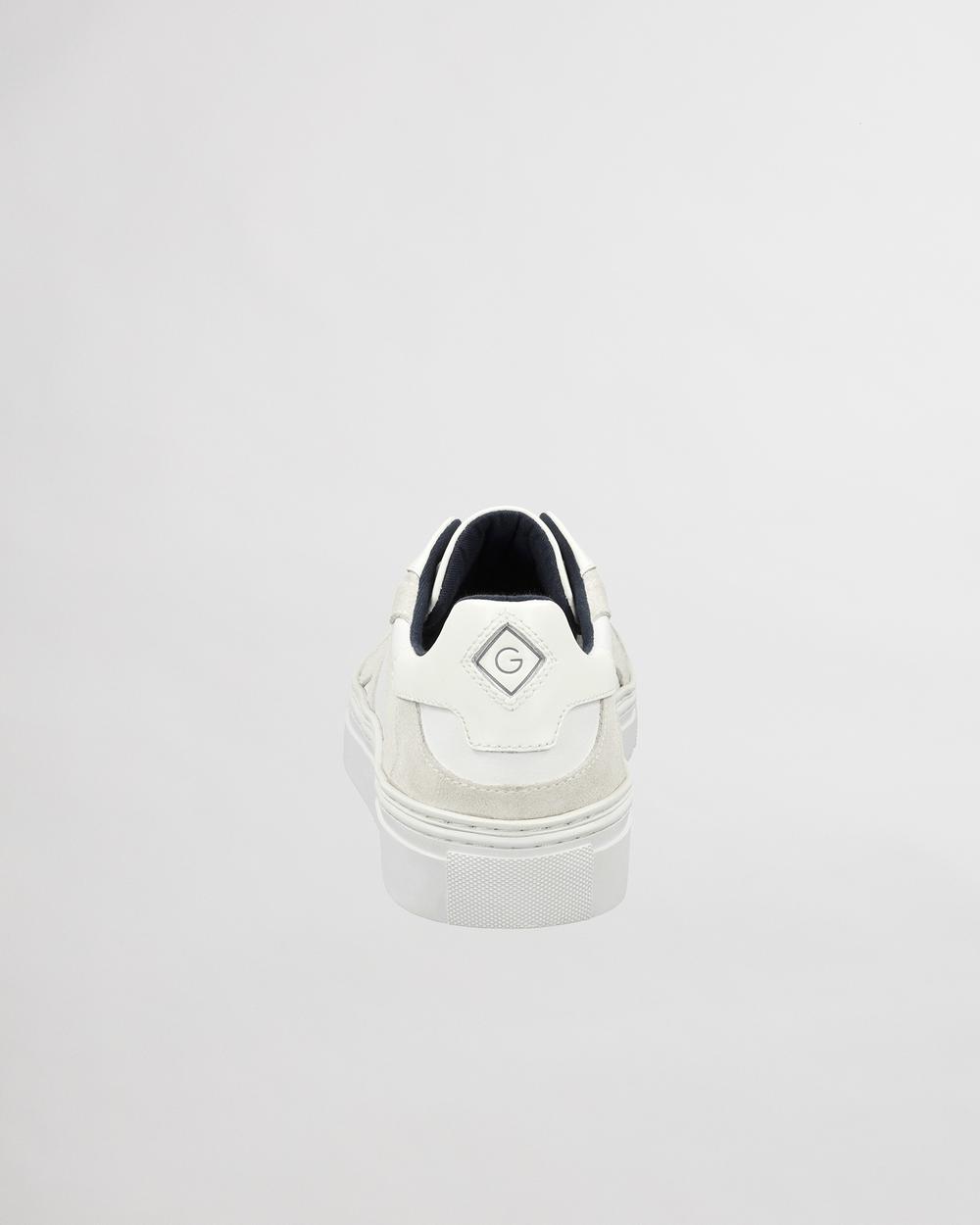 Gant Erkek Beyaz Süet Sneaker