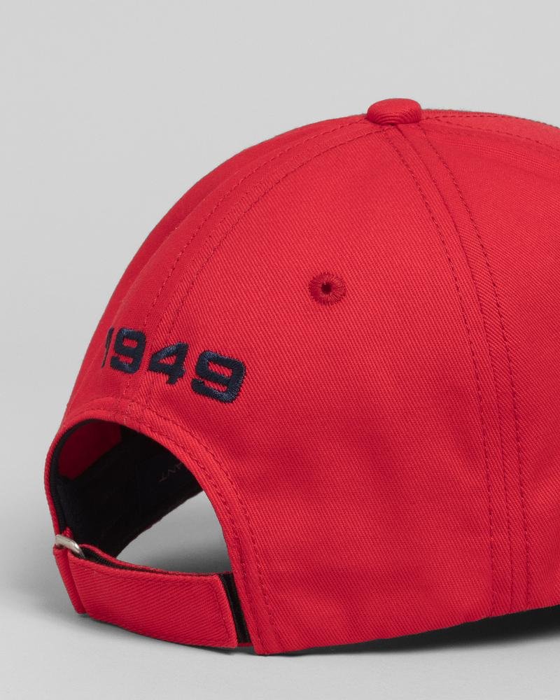 Gant Unisex Kırmızı Baskılı Şapka