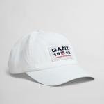 Gant Unisex Beyaz Baskılı Şapka
