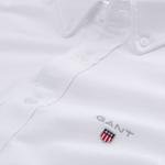 GANT Erkek Beyaz Regular Fit Düğmeli Yaka Tech Prep Gömlek
