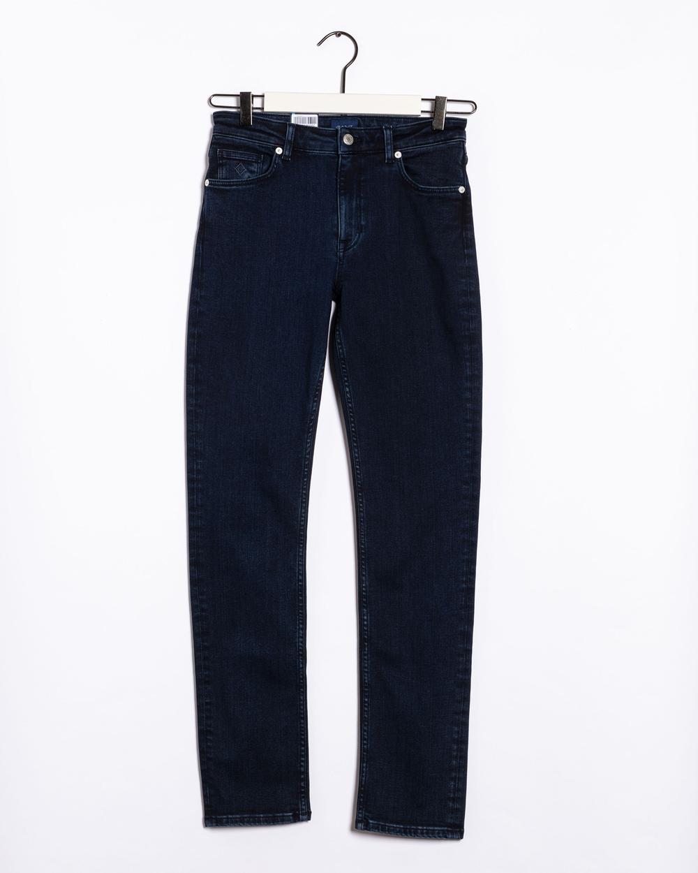 GANT Kadın Lacivert Slim Fit Jean Pantolon