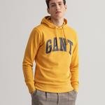 GANT Erkek Sarı Baskılı Regular Fit Sweatshirt