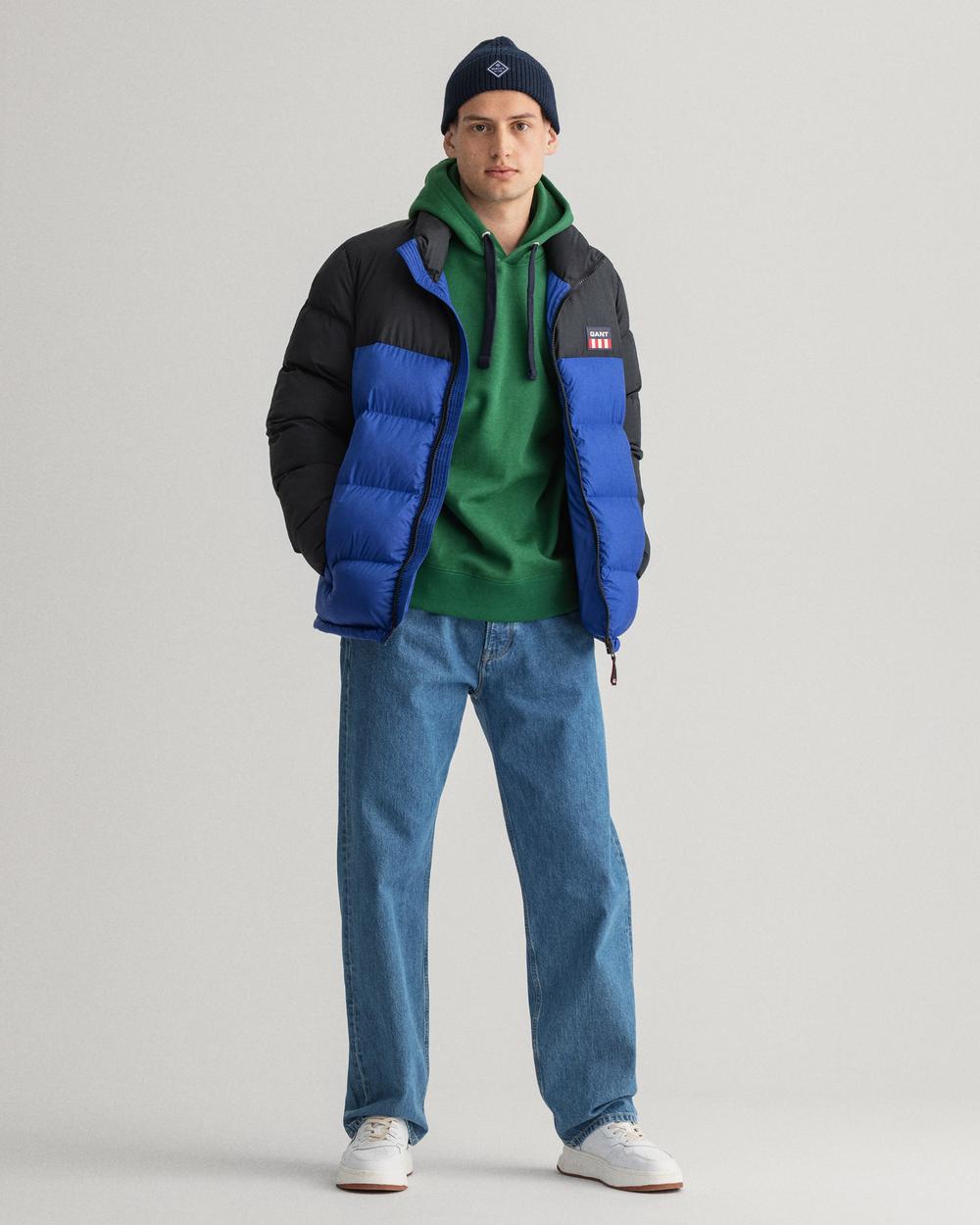 GANT Men's Colorblock Puff Jacket