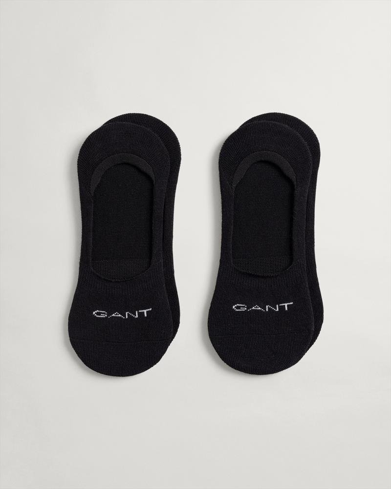 GANT Unisex Siyah Logolu 2'li Çorap