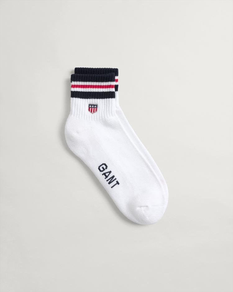 Gant Erkek Beyaz Logolu Çorap
