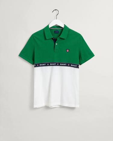 GANT Erkek Yeşil Regular Fit Logolu Polo