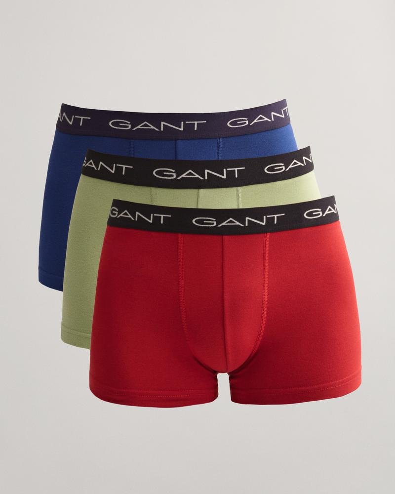 Gant Erkek Renkli Baskılı Trunk 3'lü Boxer