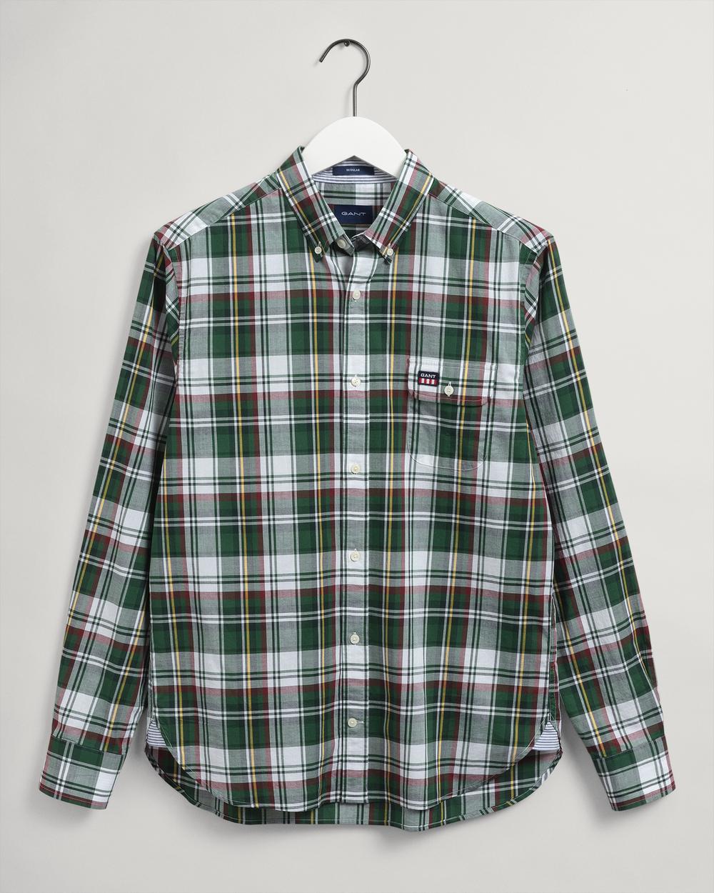 Gant Erkek Bordo Regular Fit Gömlek
