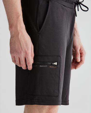 GANT Erkek Siyah Regular Fit Şort_4
