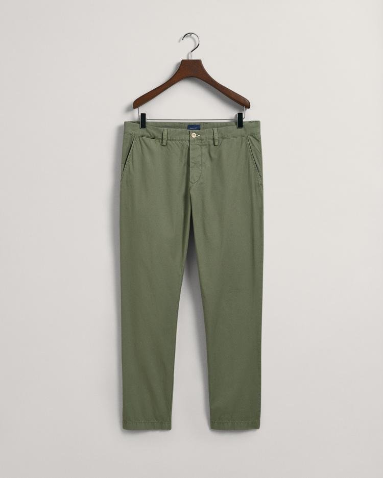 GANT Erkek Yeşil Hallden Pantolon
