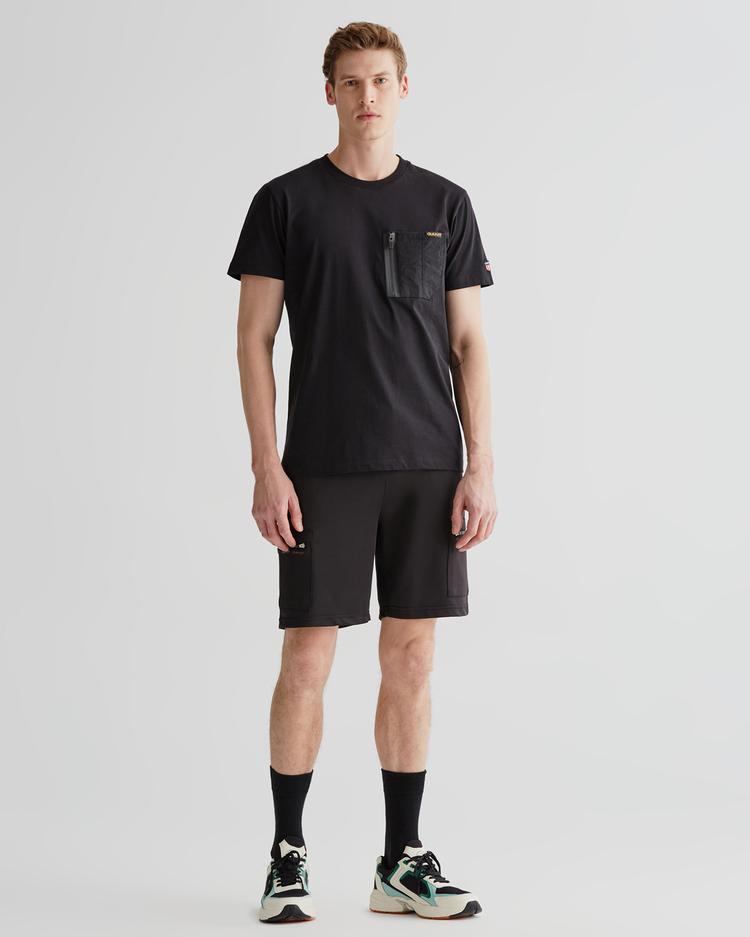 GANT Erkek Siyah Regular Fit Şort_0