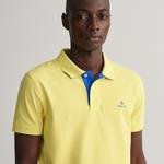 GANT Erkek Sarı Slim Fit Logolu Polo