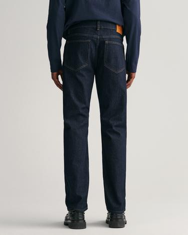 GANT Erkek Lacivert Regular Fit Jean Pantolon_2