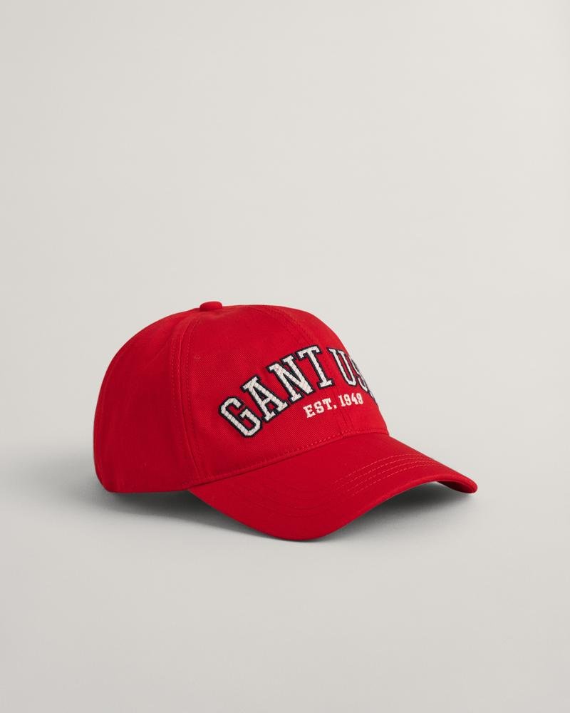 GANT Unisex Kırmızı Logolu Şapka