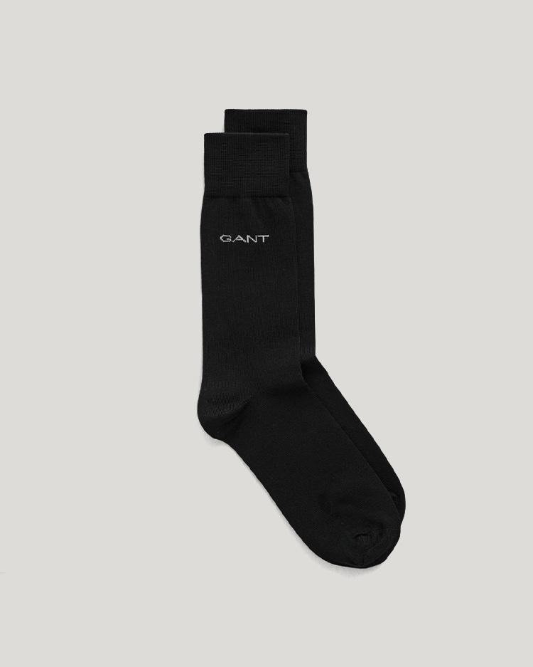 GANT Unisex Siyah Logolu Çorap
