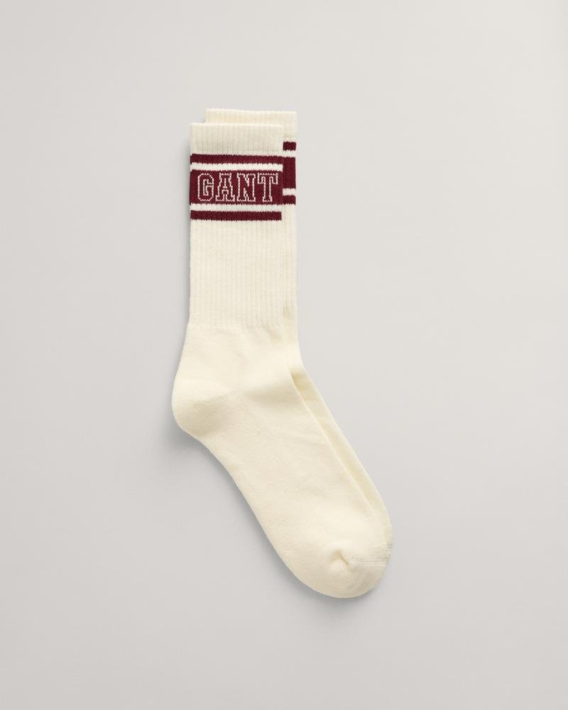 GANT Unisex Bej Logolu Çorap