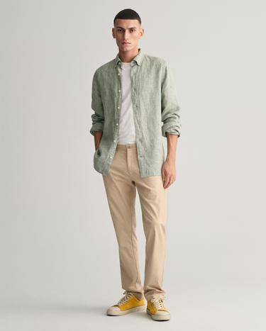 GANT Erkek Bej Slim Fit Pantolon_1