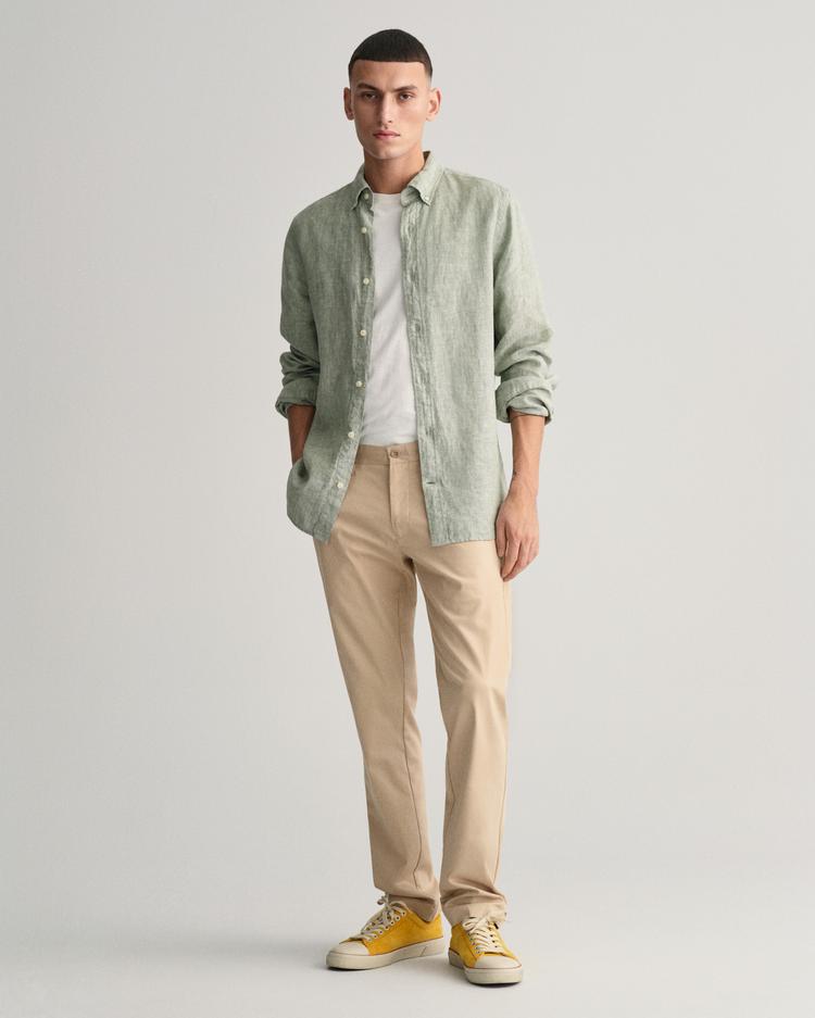 GANT Erkek Bej Slim Fit Pantolon_1