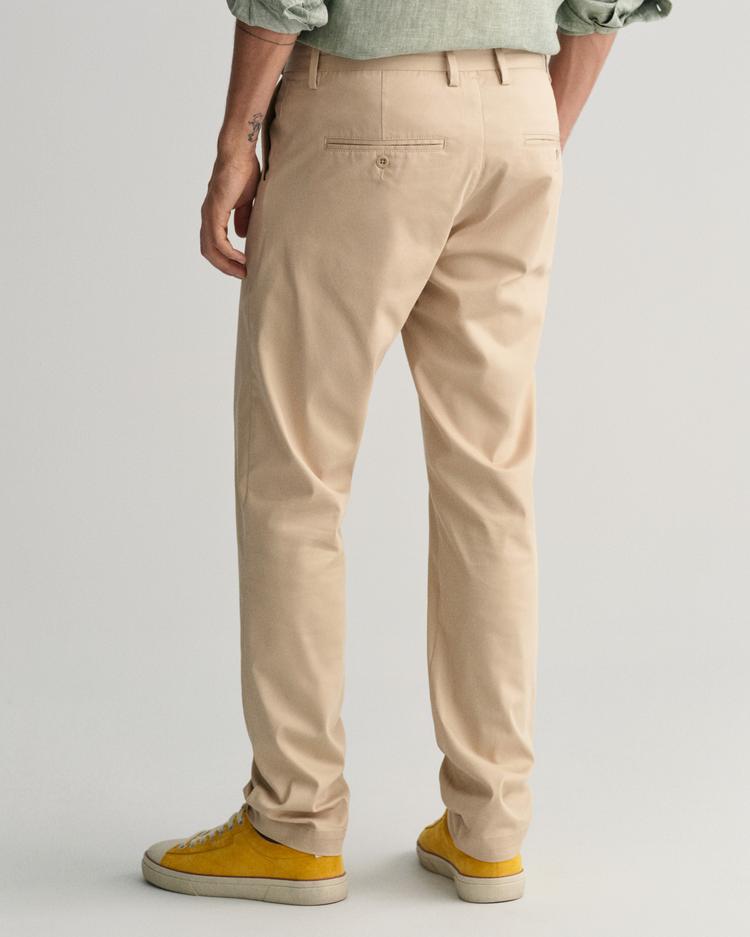 GANT Erkek Bej Slim Fit Pantolon_2
