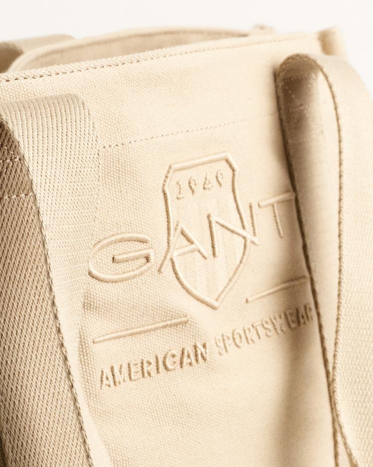 GANT Unisex Bej Logolu Çanta