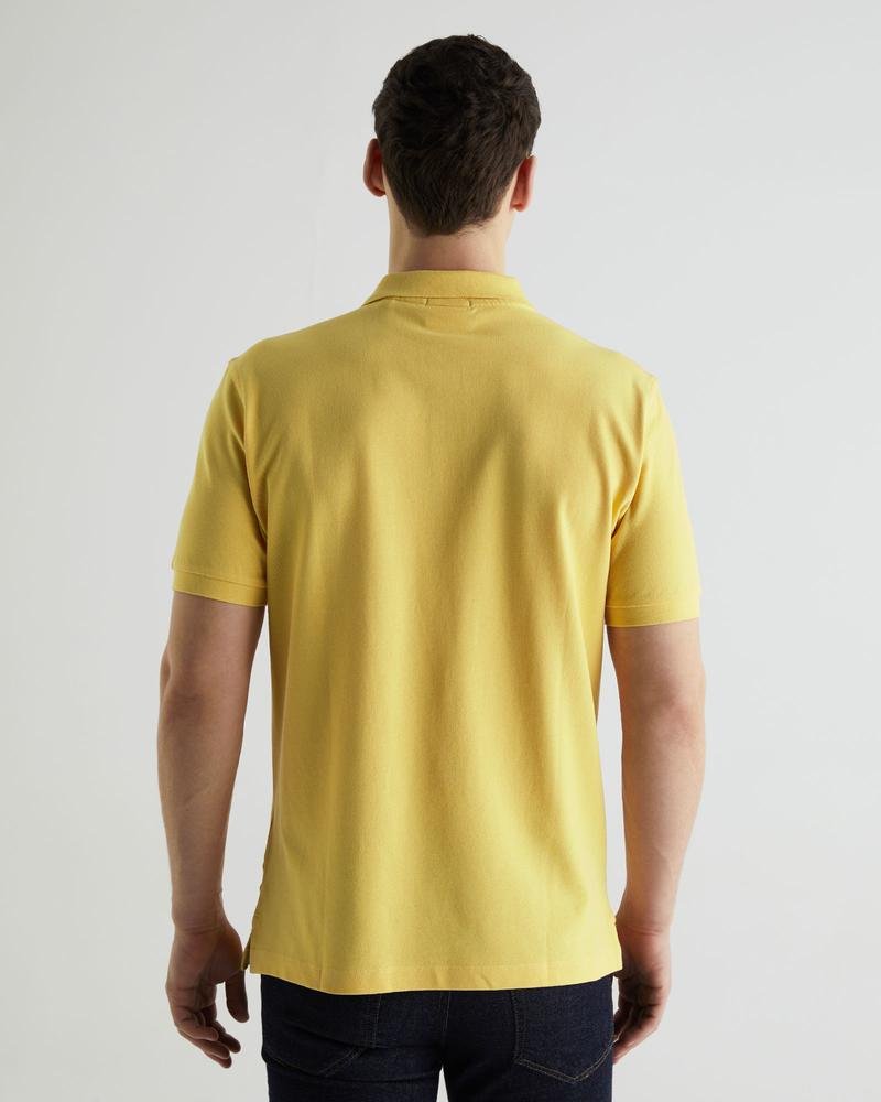 GANT Erkek Sarı Regular Fit Logolu Polo