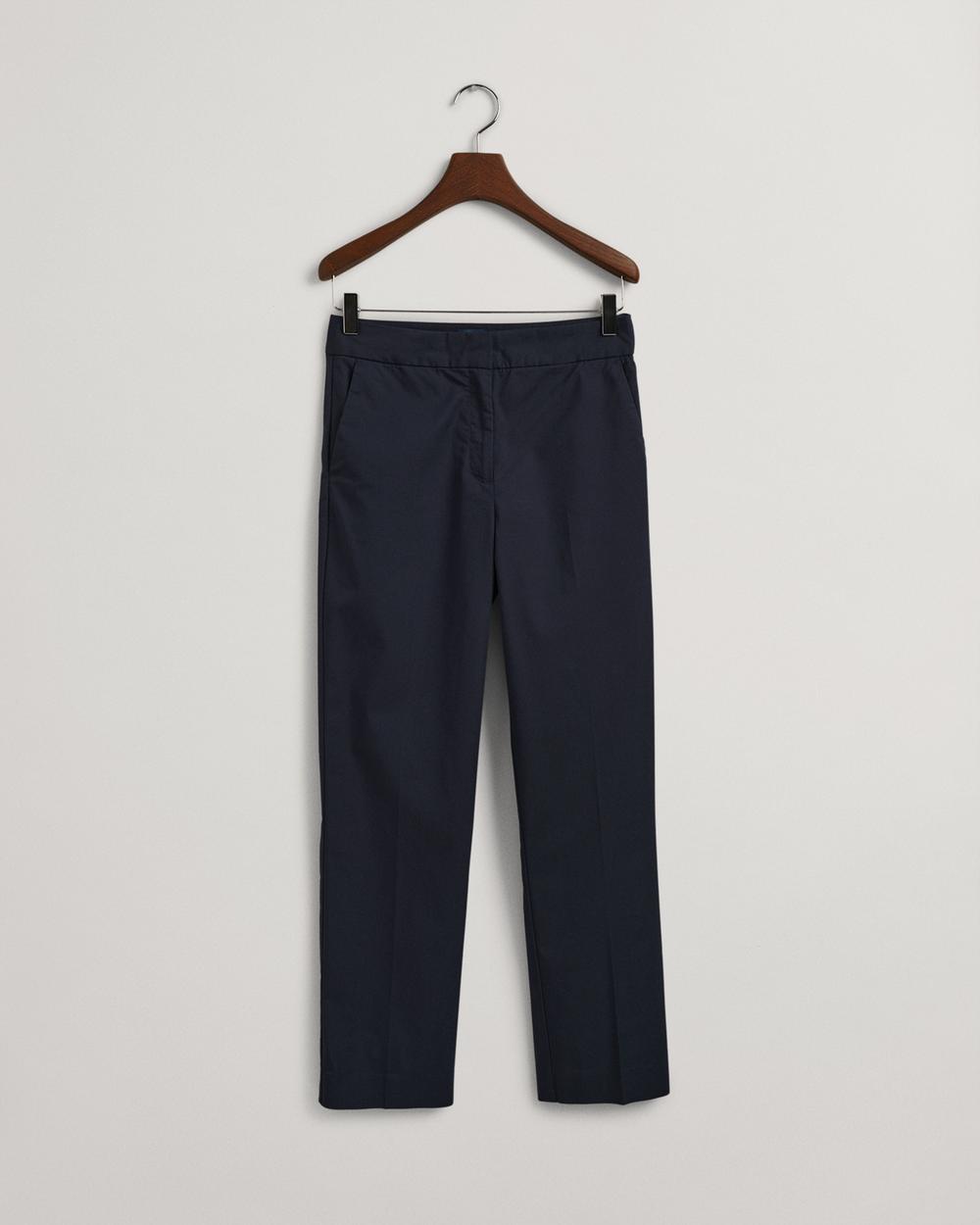 GANT Kadın Lacivert Slim Fit Pantolon