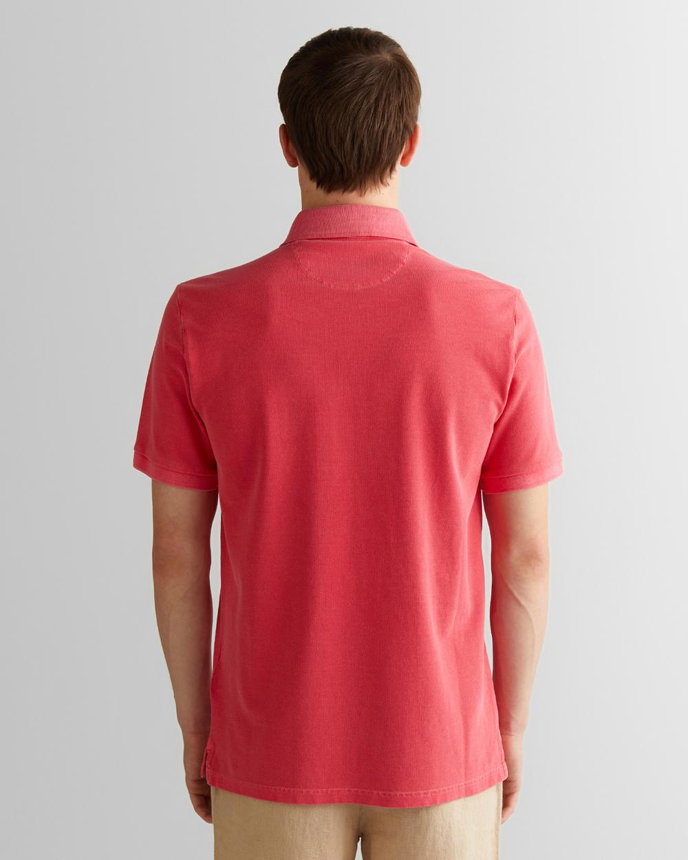 GANT Erkek Kırmızı Regular Fit Polo