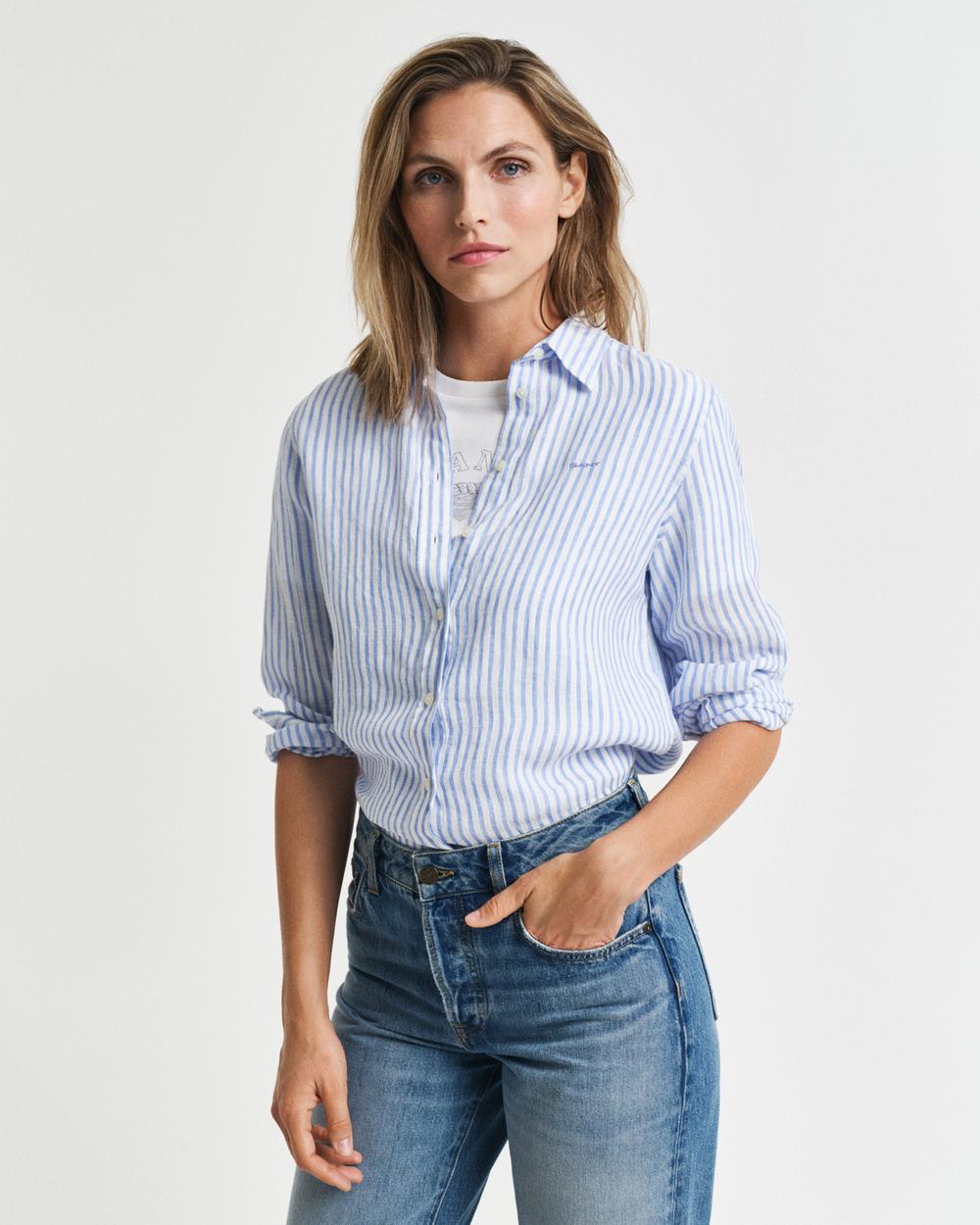 Damska koszula Regular Fit w paski